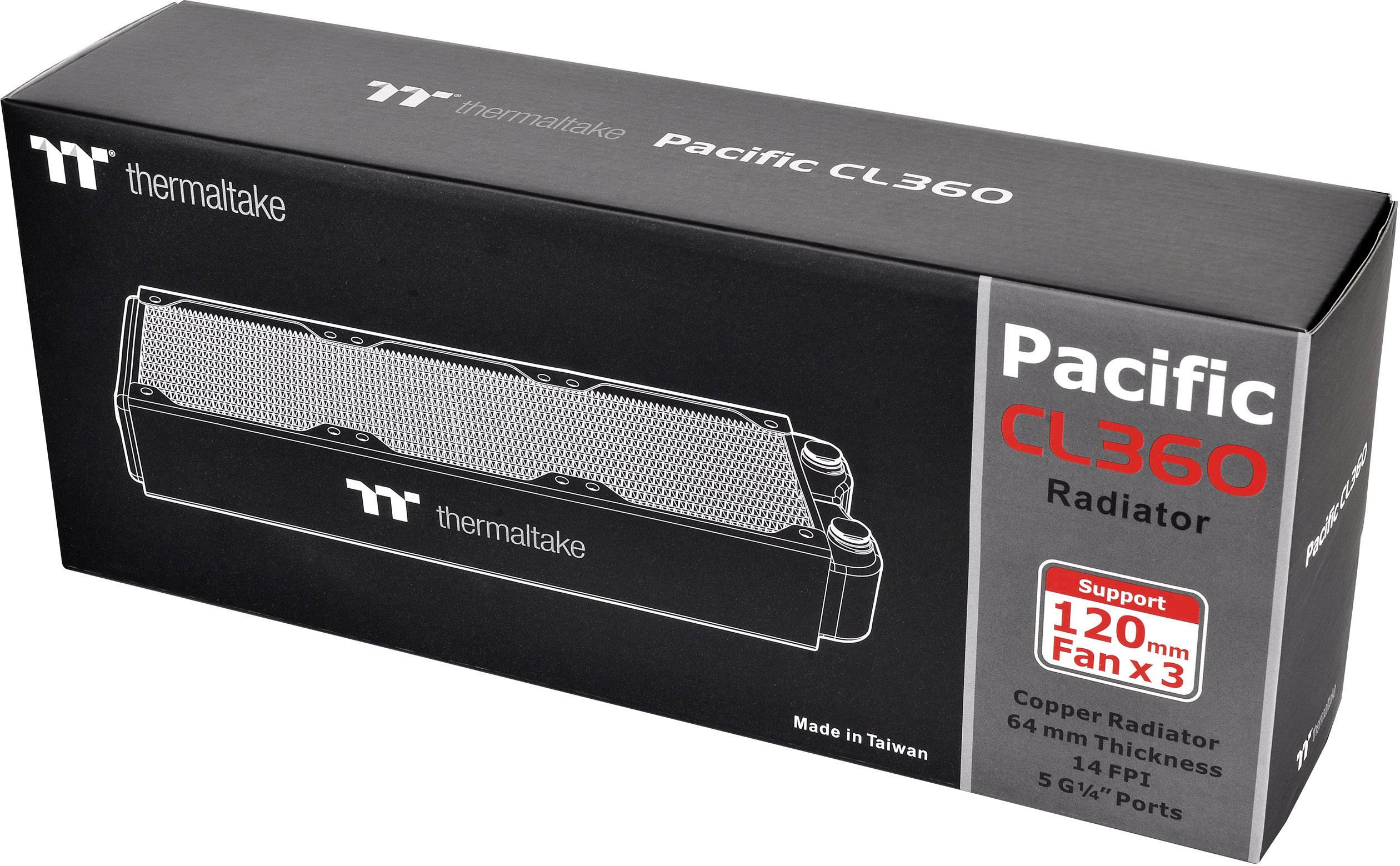 Thermaltake Pacific CL360 Copper Water cooling - radiator