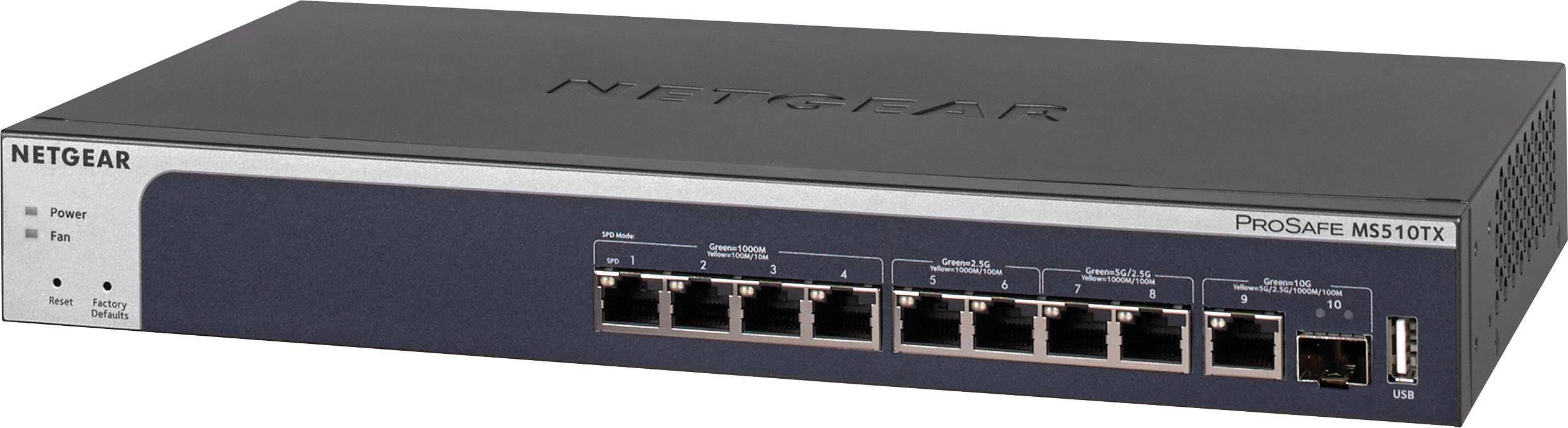 NETGEAR MS510TX Network switch 10 ports