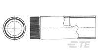 TE Connectivity 1546921-1 Bullet connector Heatshrink sleeve Series (round connectors): CPC 1 pc(s)