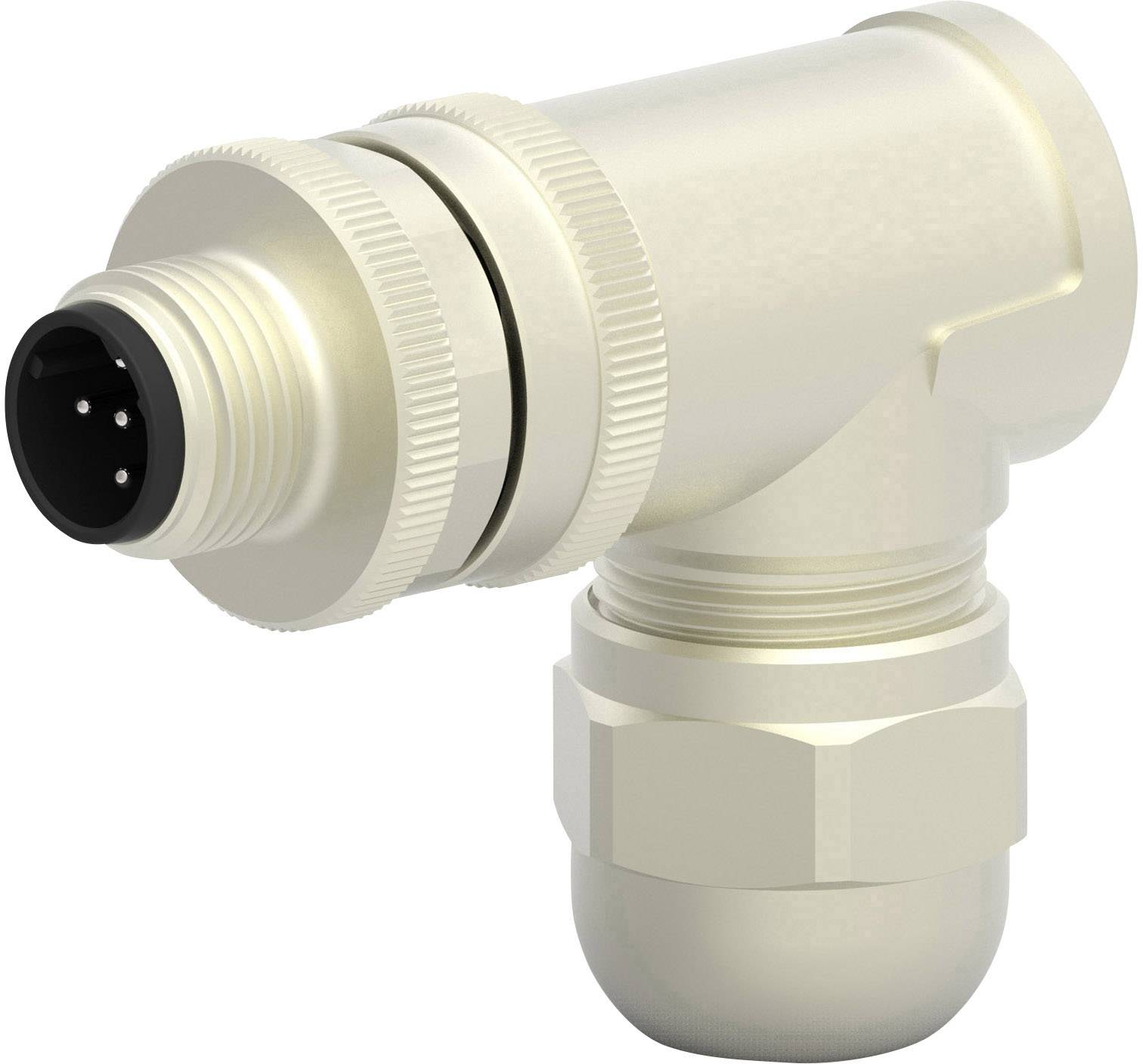 TE Connectivity T4113511051-000 Sensor/actuator connector M12 Plug, right angle No. of pins (RJ): 5 1 pc(s)