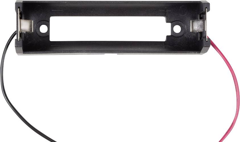 Velleman BH18650-1 Battery tray 1x 18650 Cable