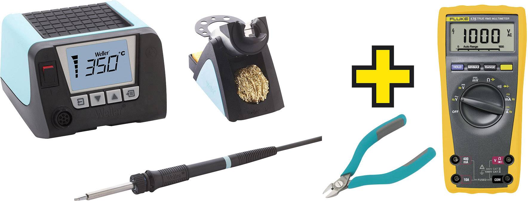 Weller WT 1012 Soldering kit Digital 90 W 50 - 550 °C