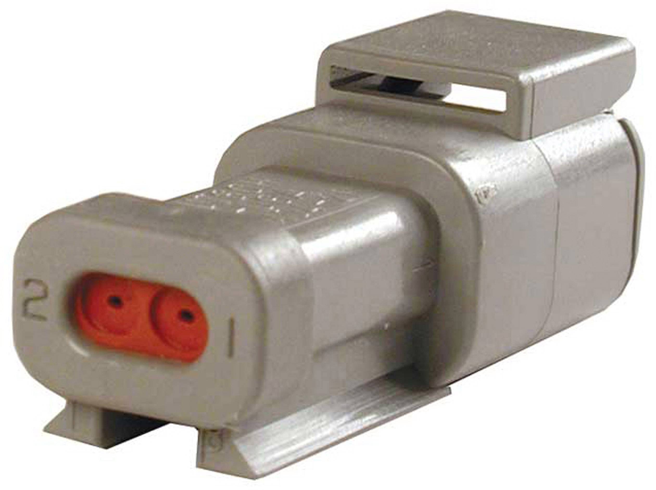 TE Connectivity Pin housing cable DTM Total number of pins 2 DTM04-2P-E003