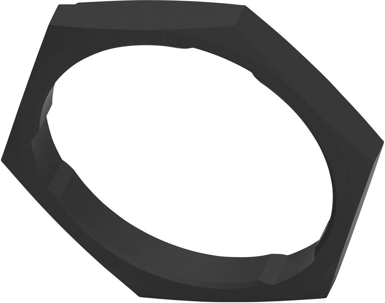 TE Connectivity 2411-001-2405 Bullet connector locknut Series (round connectors): HDP20