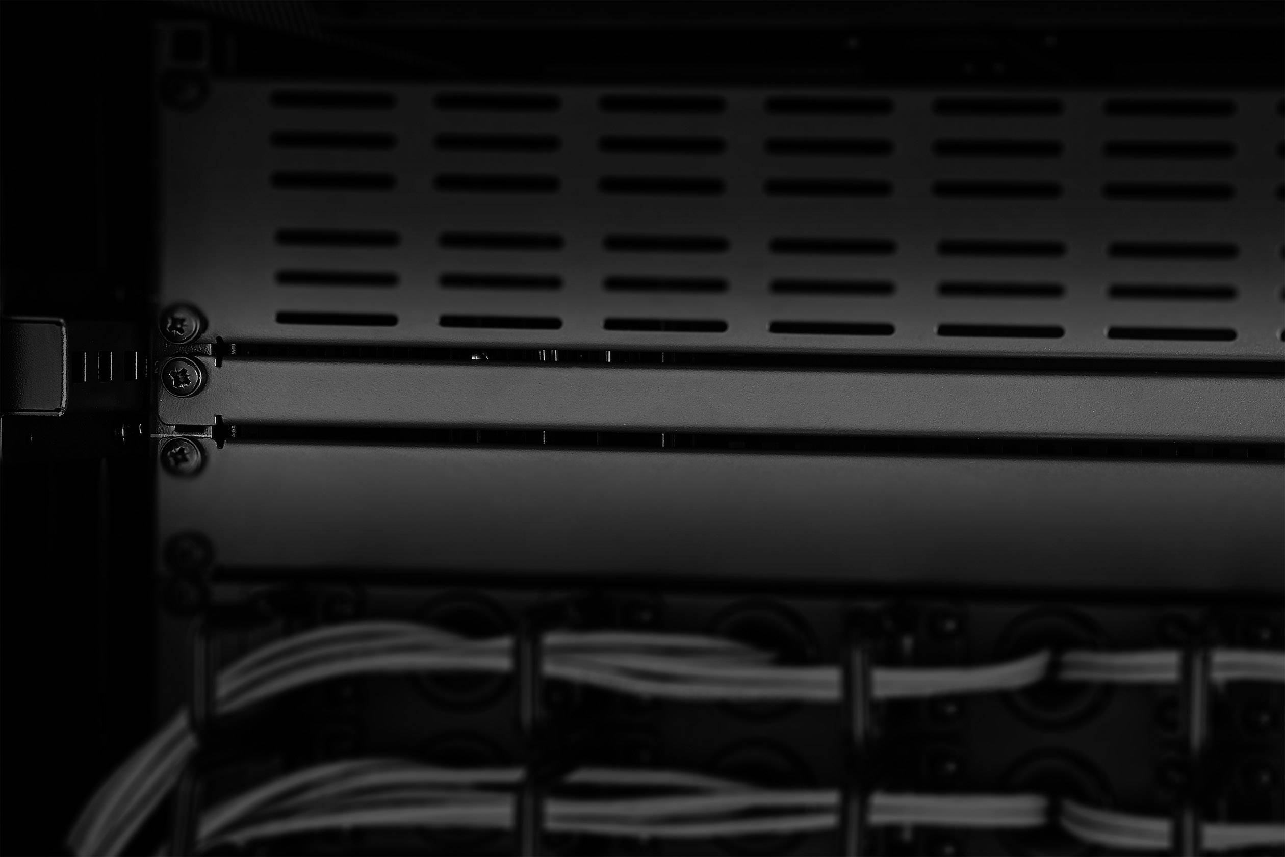 Renkforce RF-3429138 19 inch Server rack cabinet blind 0.5 U Dark grey