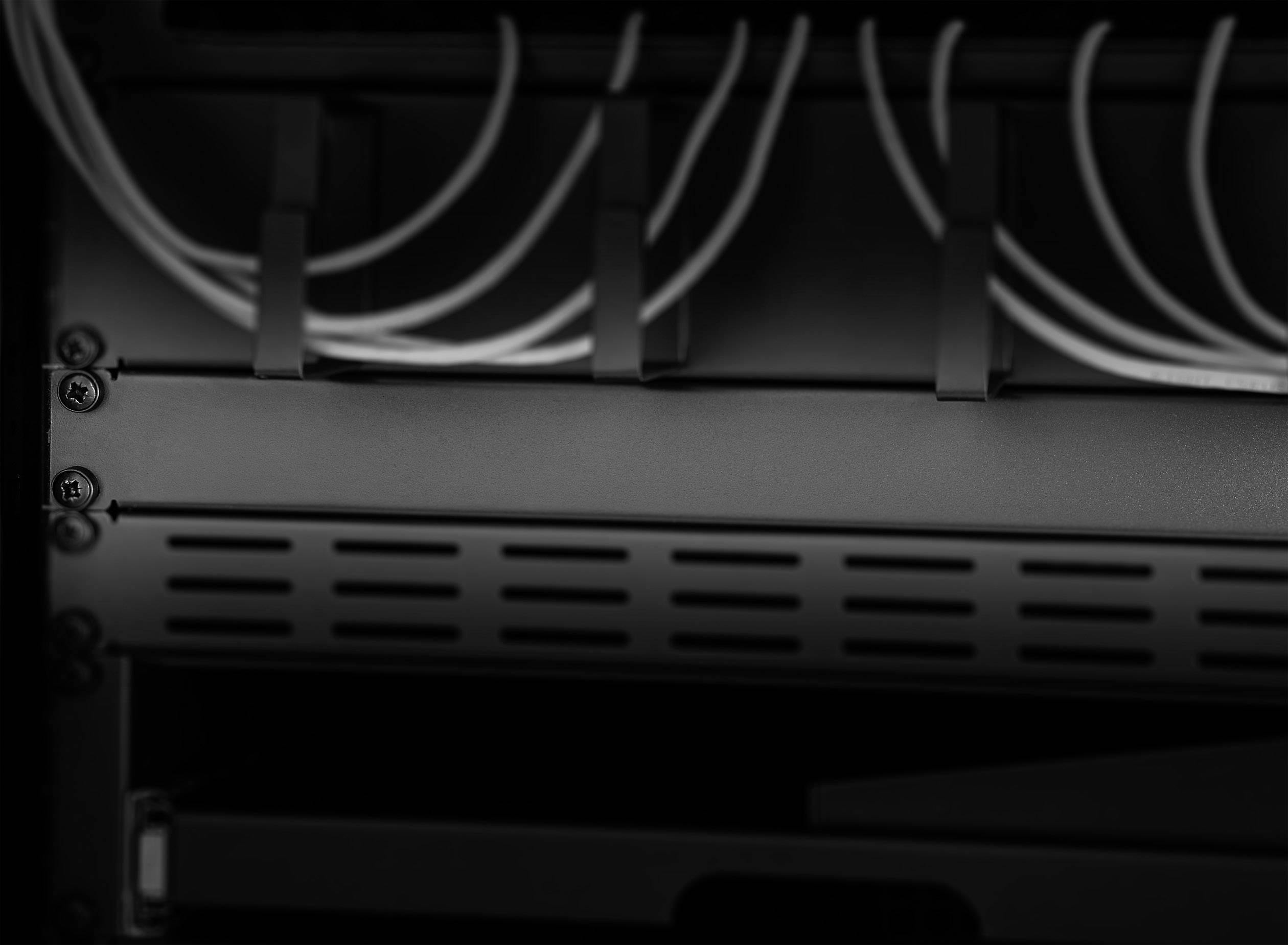 Renkforce RF-3429144 19 inch Server rack cabinet blind 1 U Dark grey