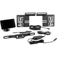 Eufab Wireless reversing camera system Distance scale lines Suction cup, Lincense plate holder Black Eufab Wireless reversing camera system Distance scale lines Suction cup, Lincense plate holder Black