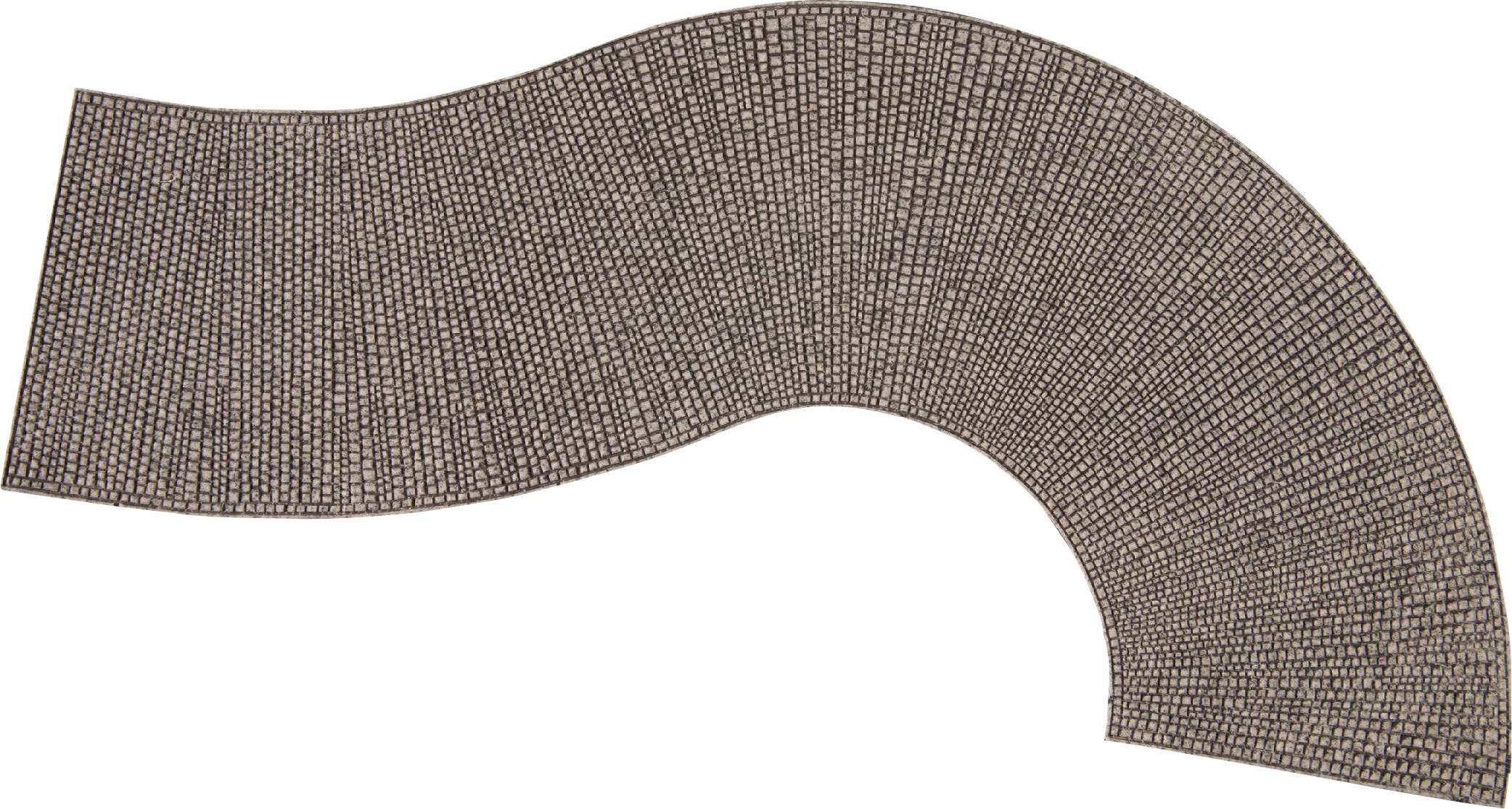 A curved, rectangular grid pattern with fine, uniform lines that depicts a three-dimensional, wave-like form.