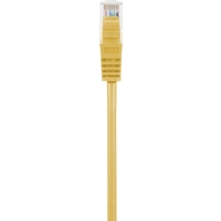 Renkforce RF-5224648 RJ45 Network cable, patch cable CAT 5e U/UTP 0.15 m Yellow incl. detent, Halogen-free Renkforce RF-5224648 RJ45 Network cable, patch cable CAT 5e U/UTP 0.15 m Yellow incl. detent, Halogen-free