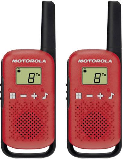 Motorola Solutions TALKABOUT T42 rot PMR handheld transceiver 2-piece set