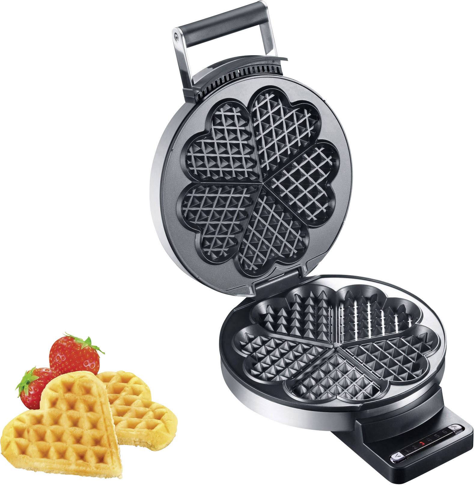 Graef WA80EU Waffle maker Stainless steel