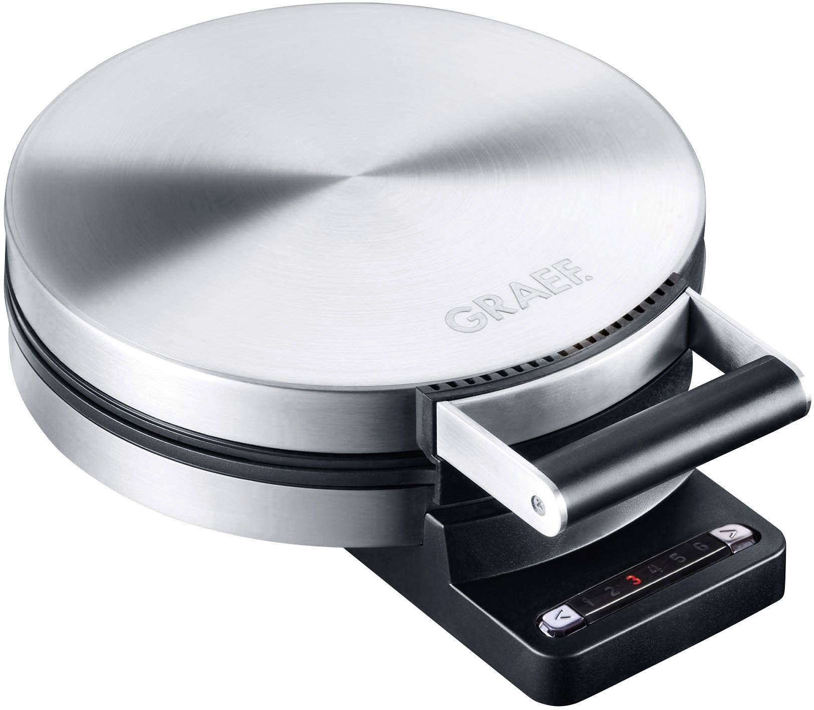 Graef WA80EU Waffle maker Stainless steel