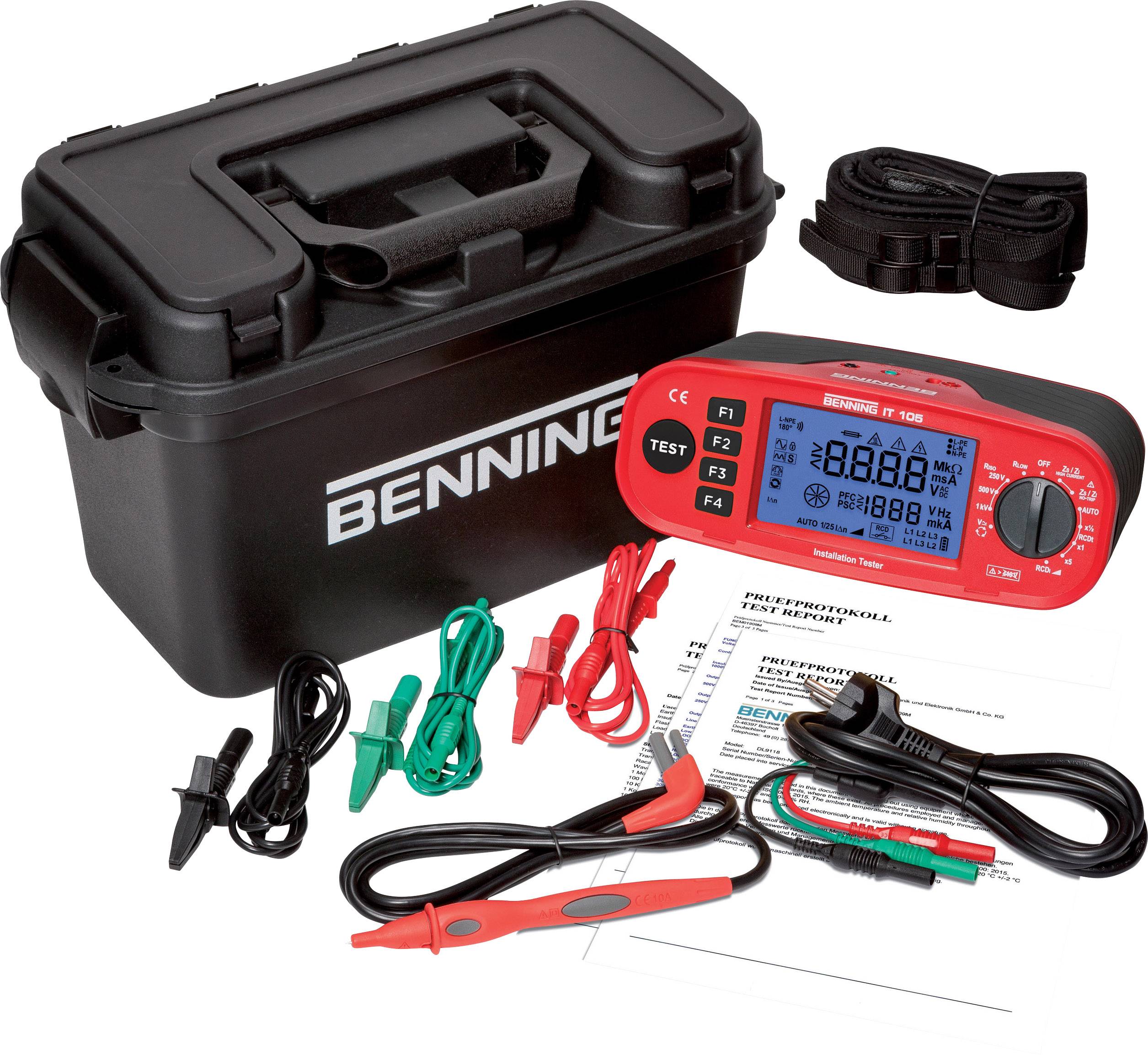 Benning IT 105 + SDT 1 VDE tester