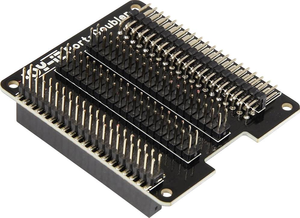 Joy-it rb-port-doubler PCB extension board 1 pc(s) Compatible with (development kits): Raspberry Pi®
