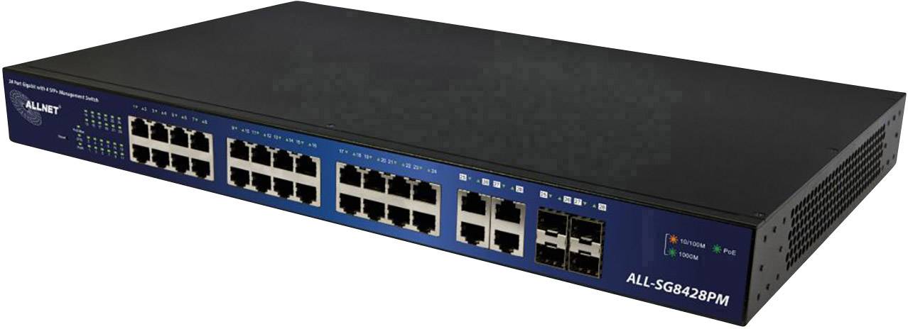 Allnet ALL-SG8428PM Network switch 24 + 4 ports 1000 MBit/s PoE