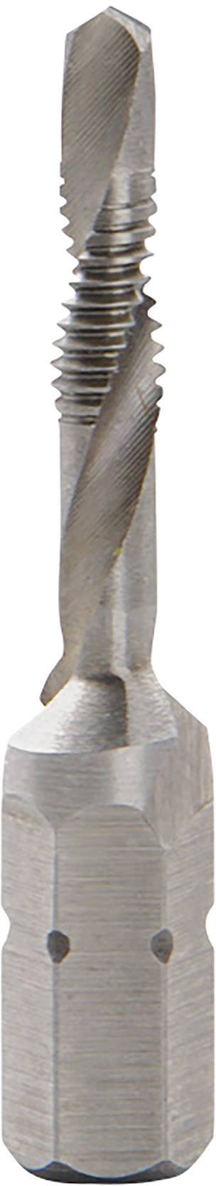 A metal milling cutter with spiral cutting edges for precision drilling into hard materials. Primarily used in industrial applications.