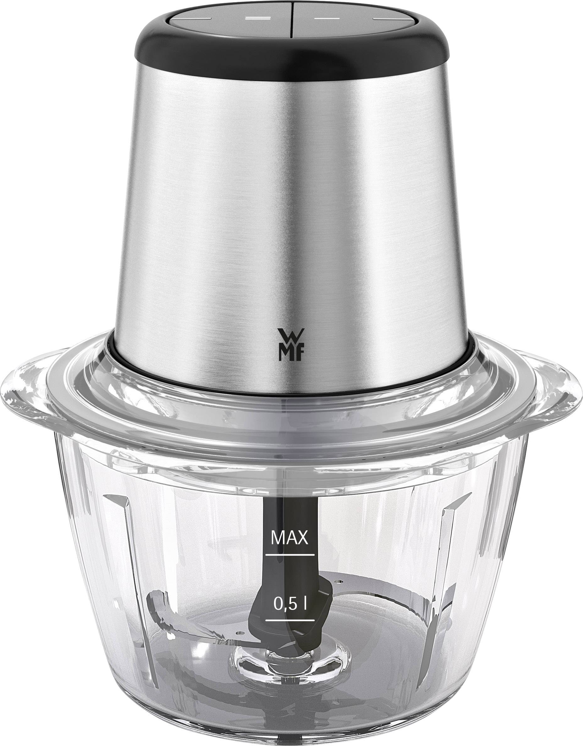 WMF KULT X 0416590011 Food chopper 320 W Black, Silver (matt)