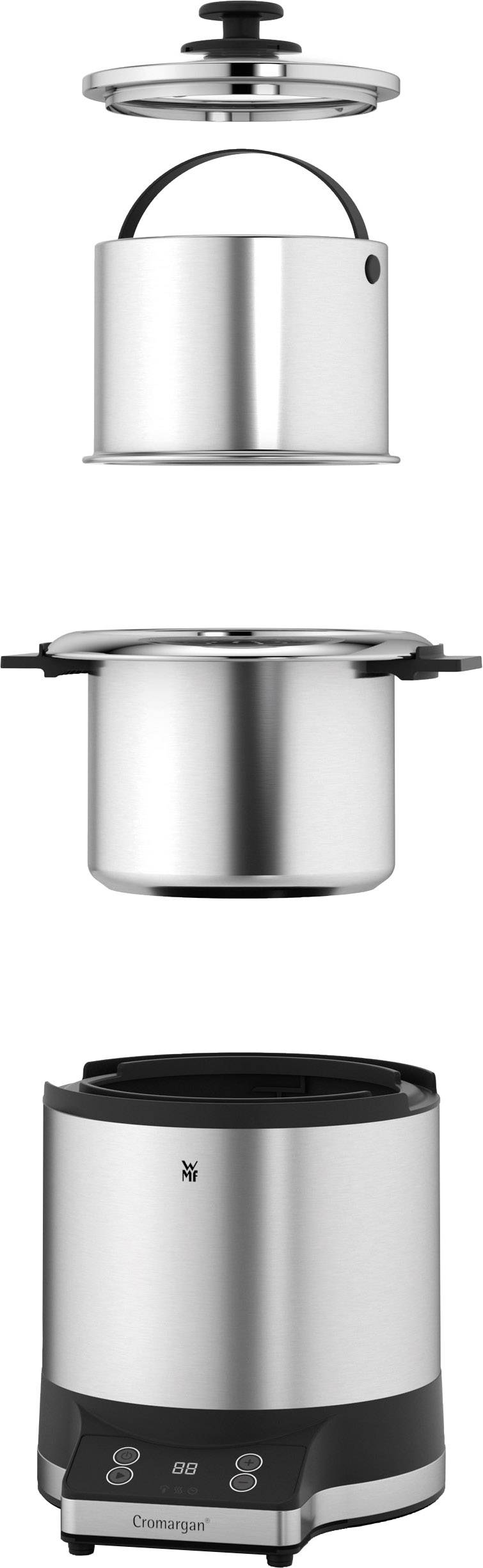 WMF 0415260011 Rice cooker Black, Silver (matt)