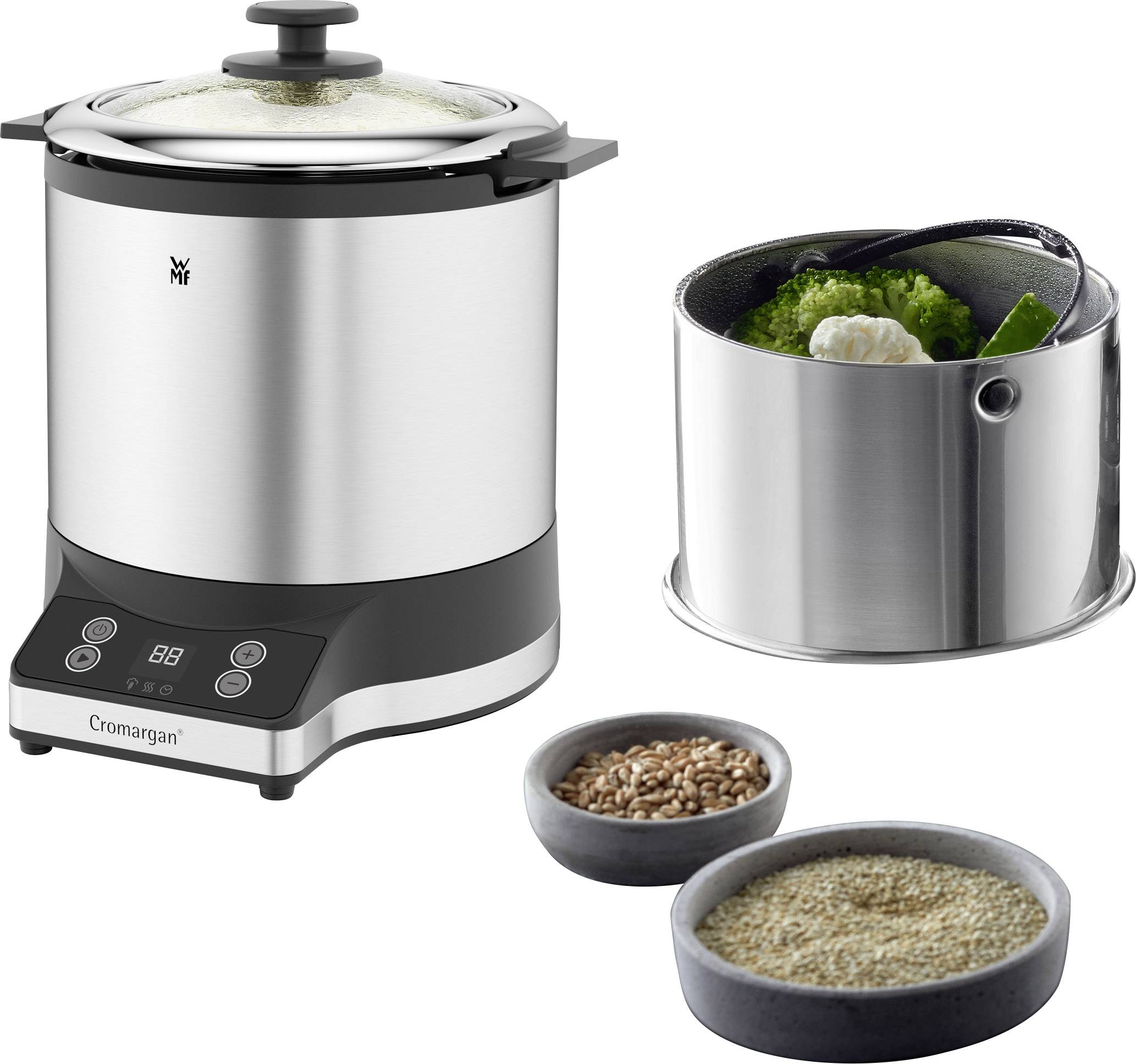 WMF 0415260011 Rice cooker Black, Silver (matt)
