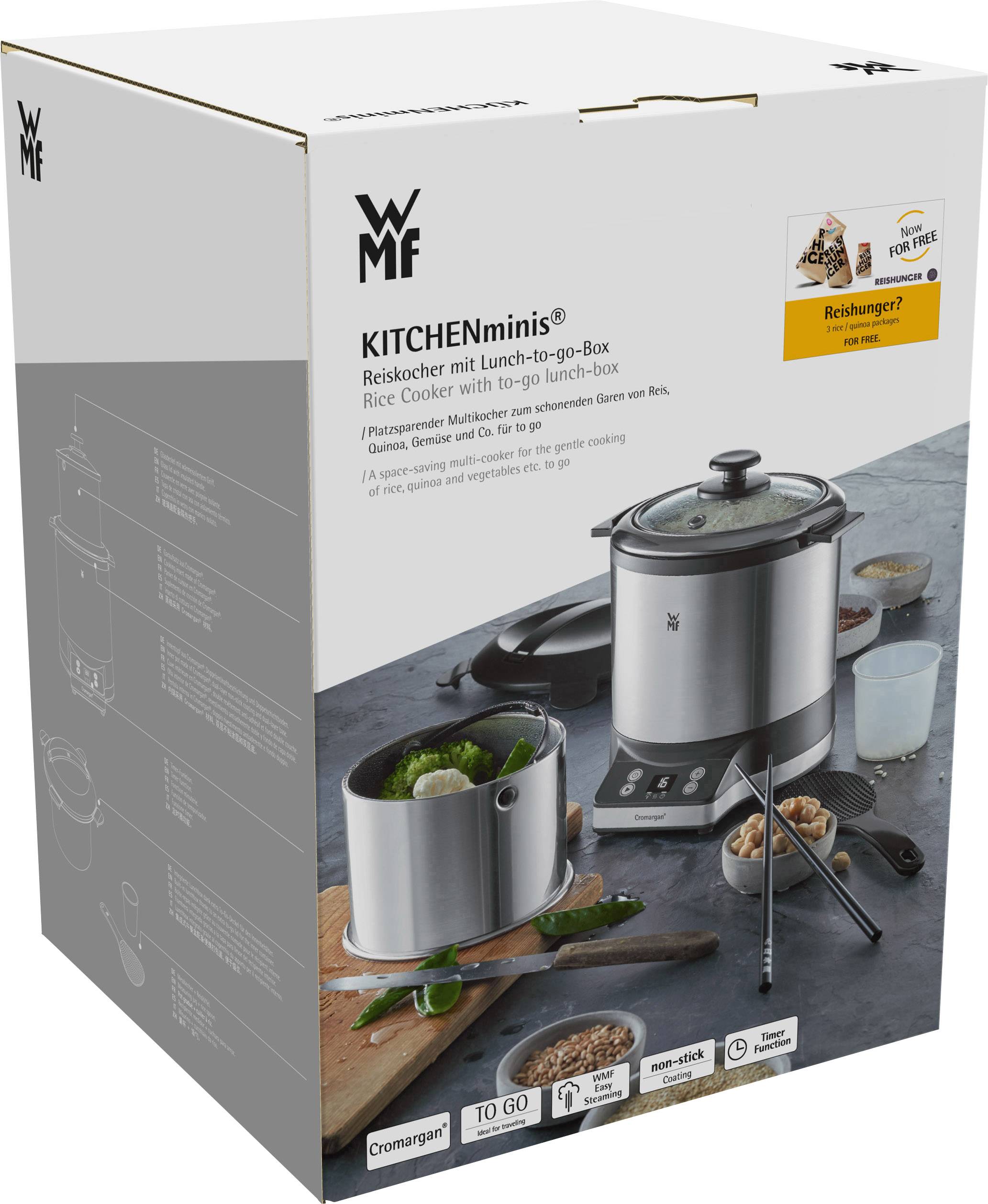 WMF 0415260011 Rice cooker Black, Silver (matt)