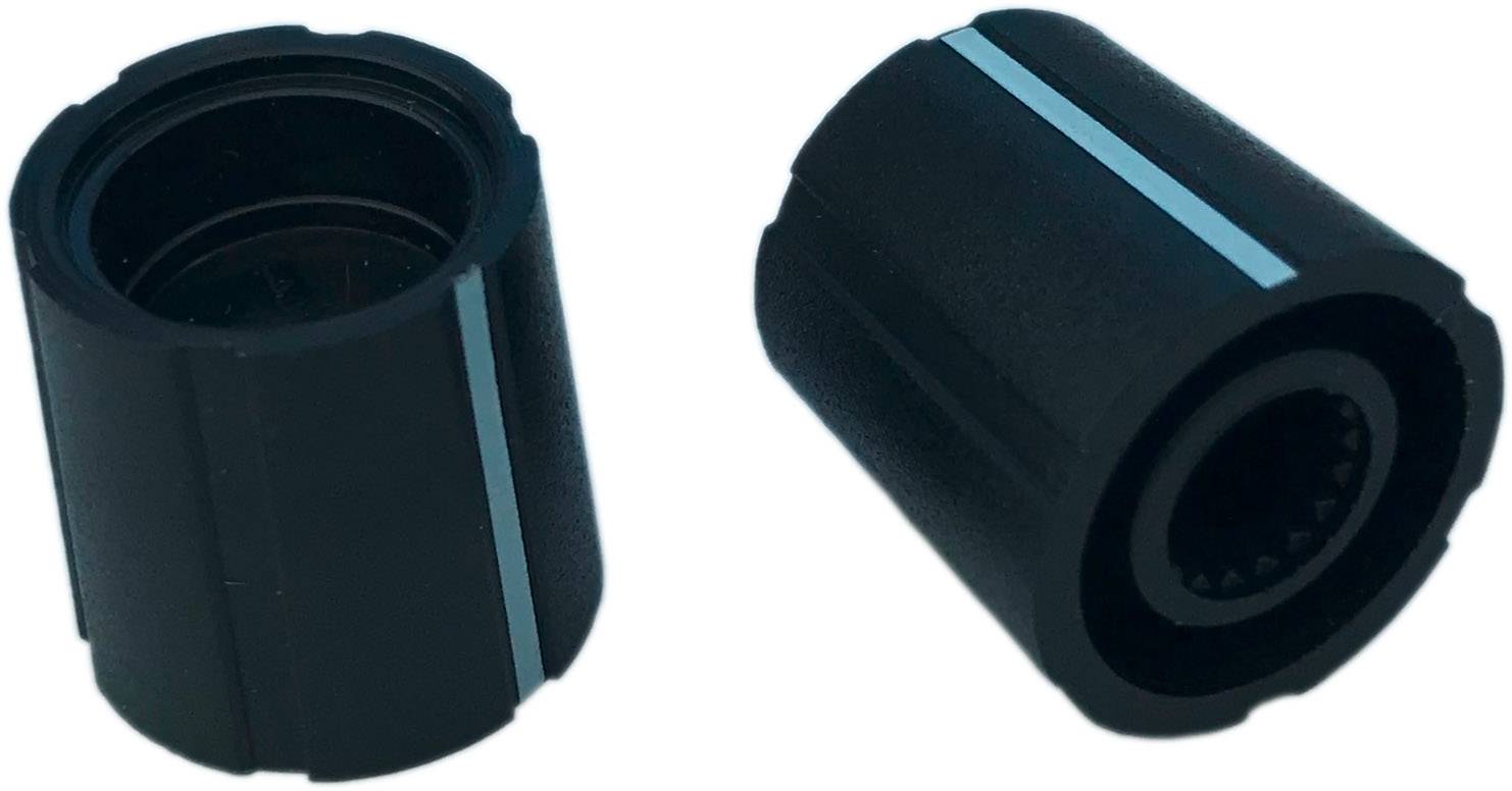 PSP S130-618-1 S130-618-1 Control knob Black (Ø x H) 13 mm x 13.5 mm 1 pc(s)