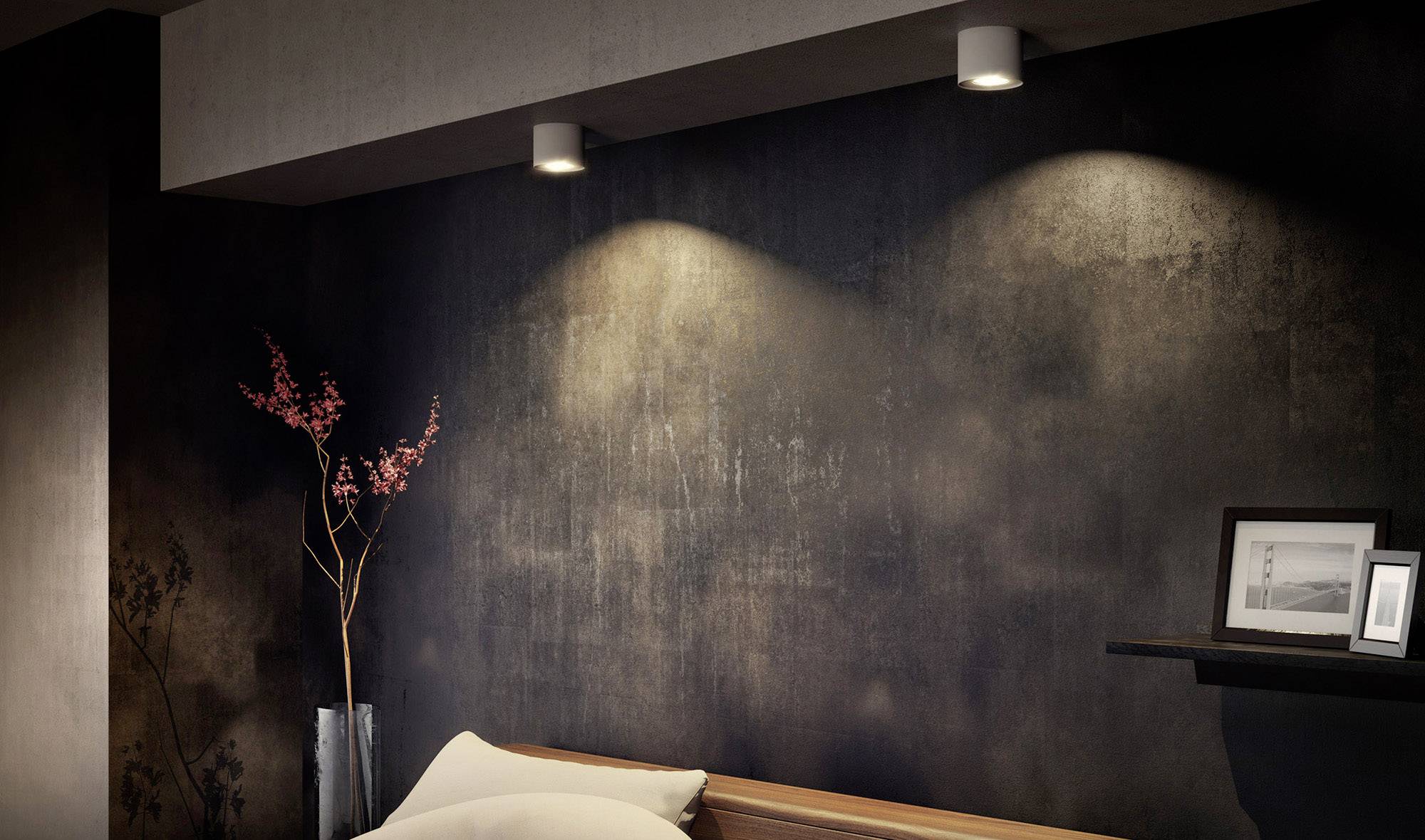 Philips LED Phase LED surface-mount light LED (monochrome) Built-in LED 4.5 W Warm white