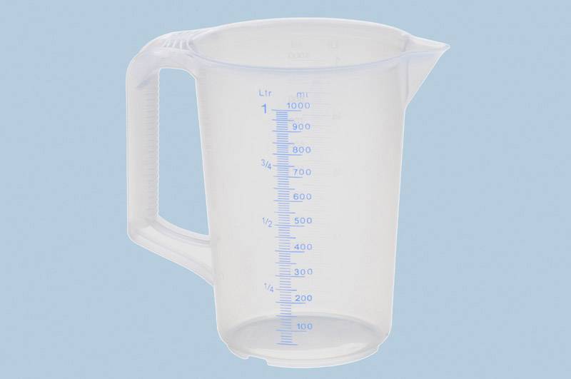 Hünersdorff 936000 Graduated beaker 1000 ml Polypropylene (PP)