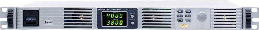 GW Instek PSU 600-2.6 19" bench PSU (adjustable voltage) 600 V (max.) 2.6 A (max.) 1560 W LAN, RS232, USB , RS485 programmable