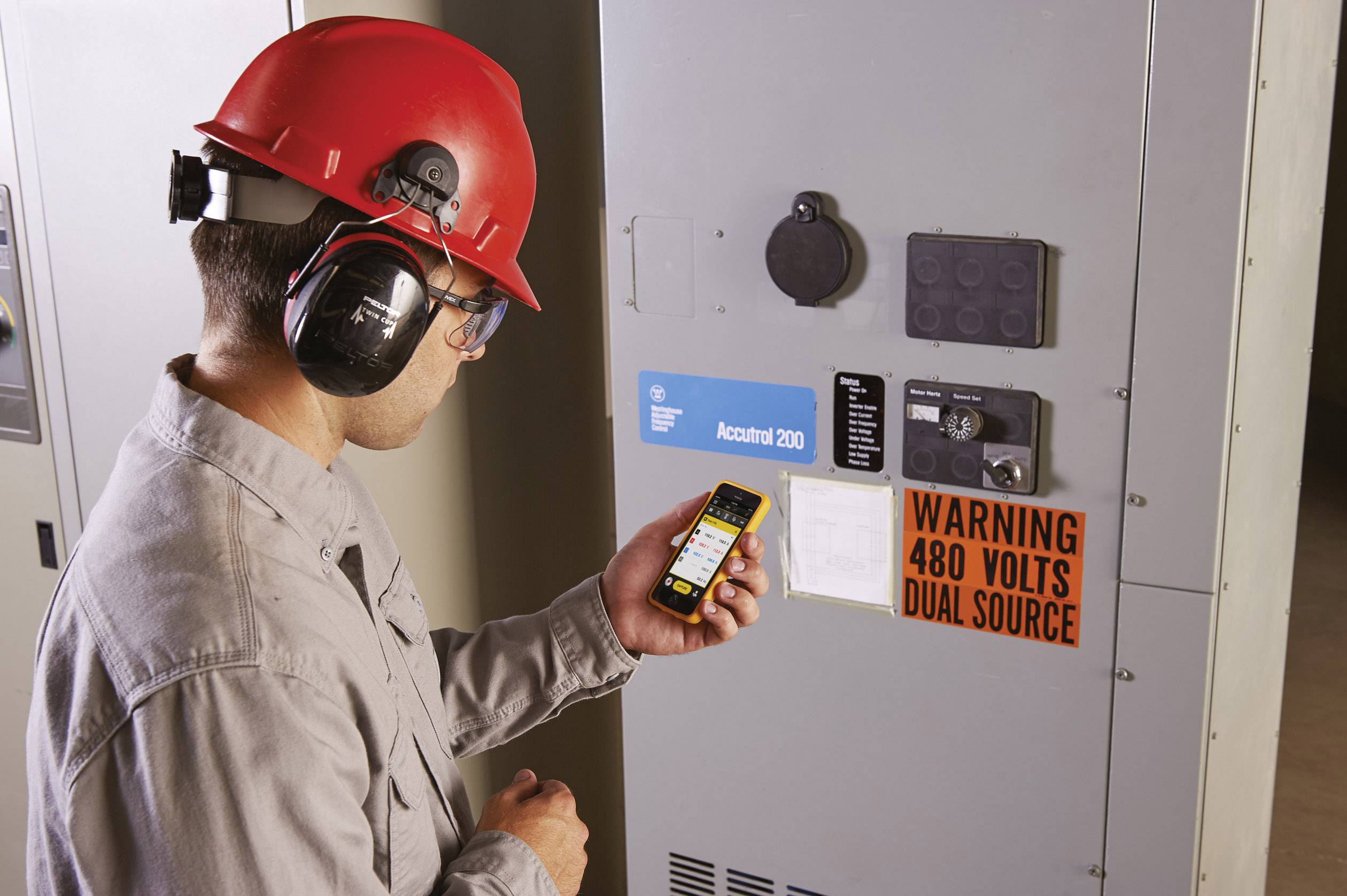 Fluke 1736/EUS-GOLD Network diagnostics 3-phase Data logger