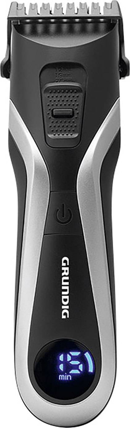 Grundig MC 8840 Hair clipper, Beard trimmer Washable Black, Silver