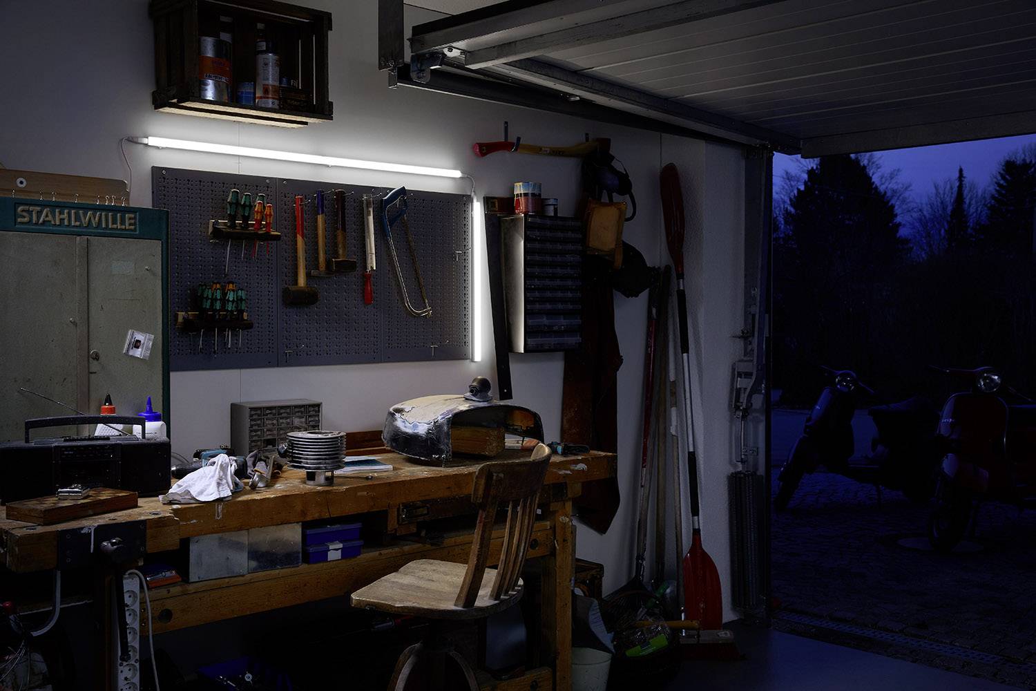 LEDVANCE LED Switch Batten L LED plinth lighting LED (monochrome) Built-in LED 4 W Warm white