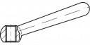 TOOLCRAFT Conical knobs Stainless steel TO-5357562 1 pc(s)