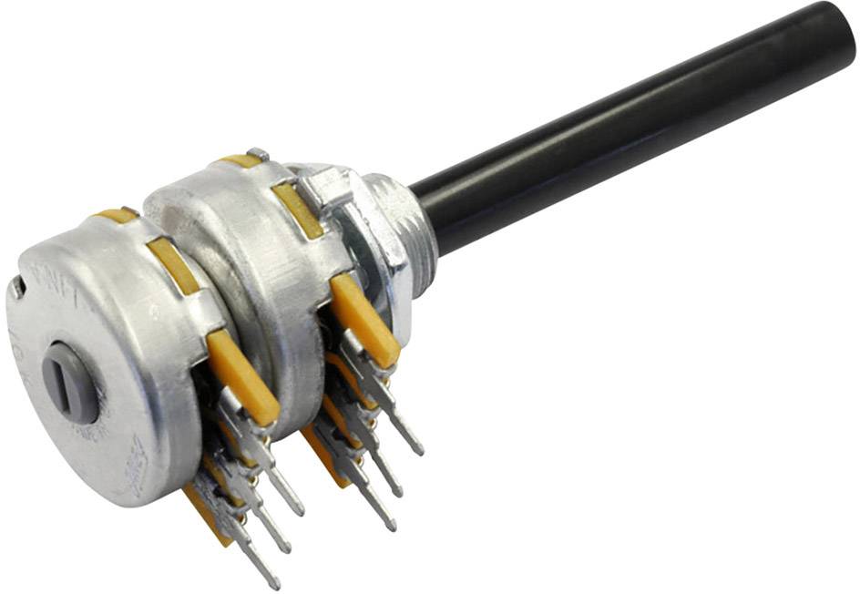 OMEG PC2G20BU CEBS F1 L:50 B100K Single turn rotary pot Stereo 0.2 W 100 kΩ 1 pc(s)