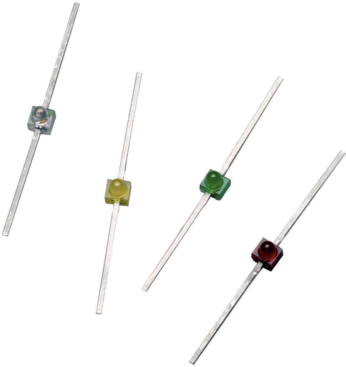 Broadcom HLMP-6400 LED wired Yellow Convex 1.9 mm 9 mcd 90 ° 10 mA 2 V