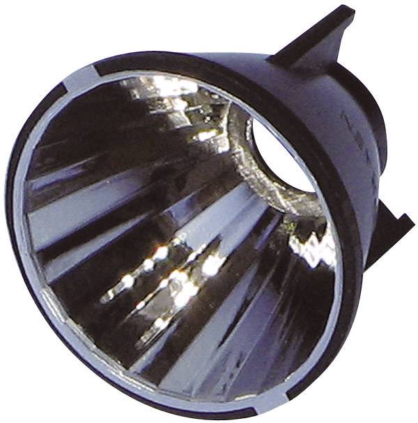 Barthelme 63400036 LED reflector Black, Chrome 7 ° No. of LEDs (max.): 1 For LEDs: Cree XR-E