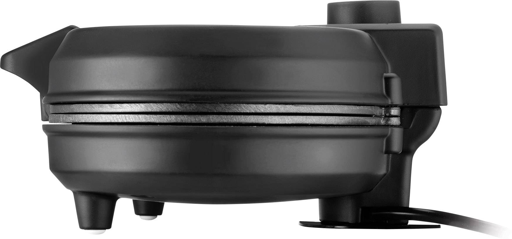 Unold 48165 Twin pancake maker Black, Stainless steel