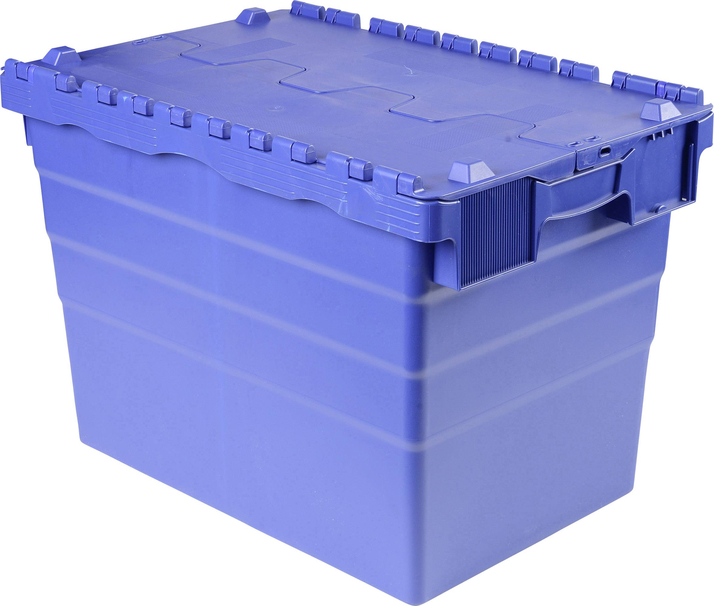 VISO DSW 5541 Box with hinged lid (W x H x D) 600 x 416 x 400 mm Blue 1 pc(s)