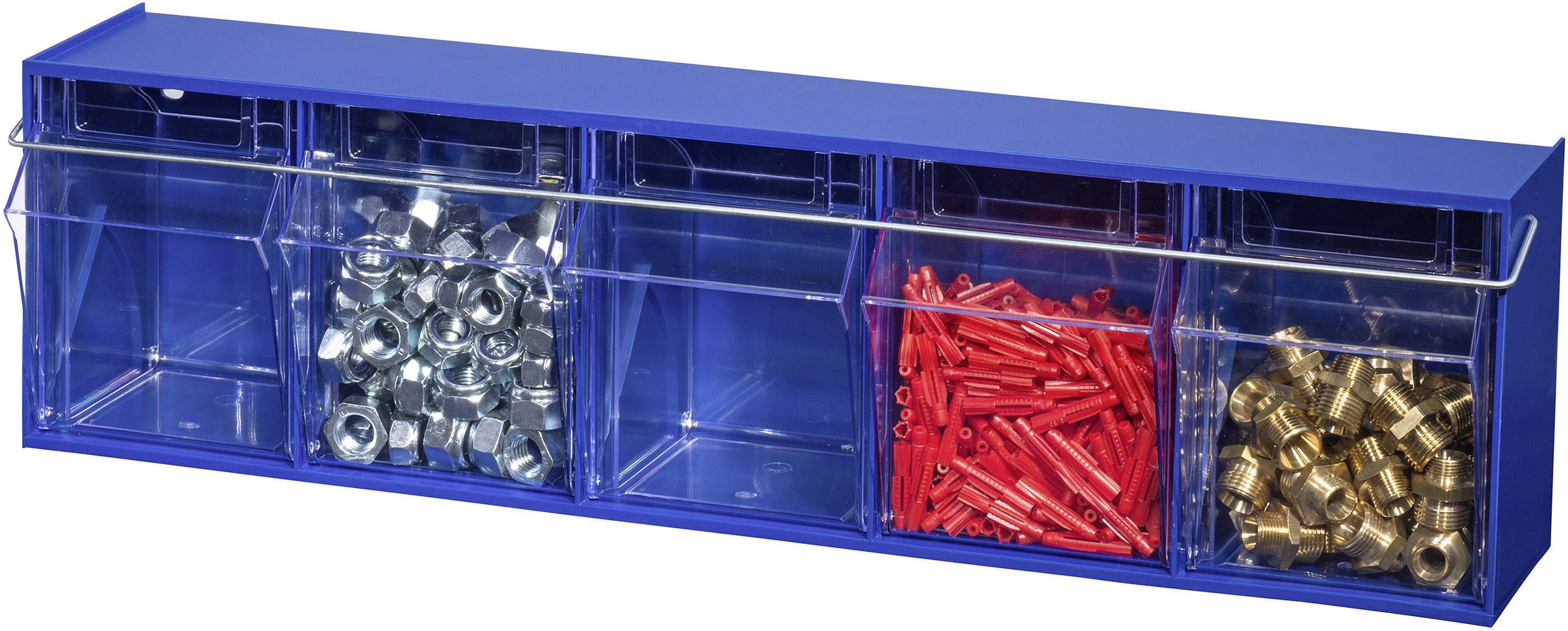 Allit 464500 Box organiser lock bar VarioPlus ProFlip LockBar (W x H x D) 610 x 3 x 52 mm Silver 1 pc(s)