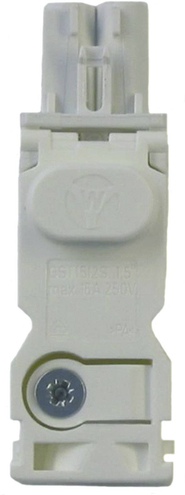 Output side AC plug for LED light series 7L Finder 07L.12 AC plug, white
