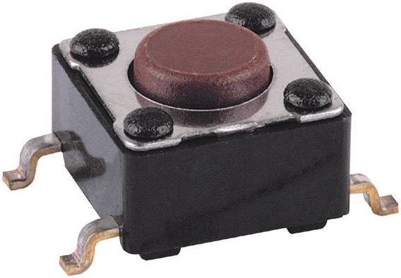 Mentor 1254.1004 1254.1004 Pushbutton 12 V DC/AC 0.05 A 1 x Off/(On) momentary