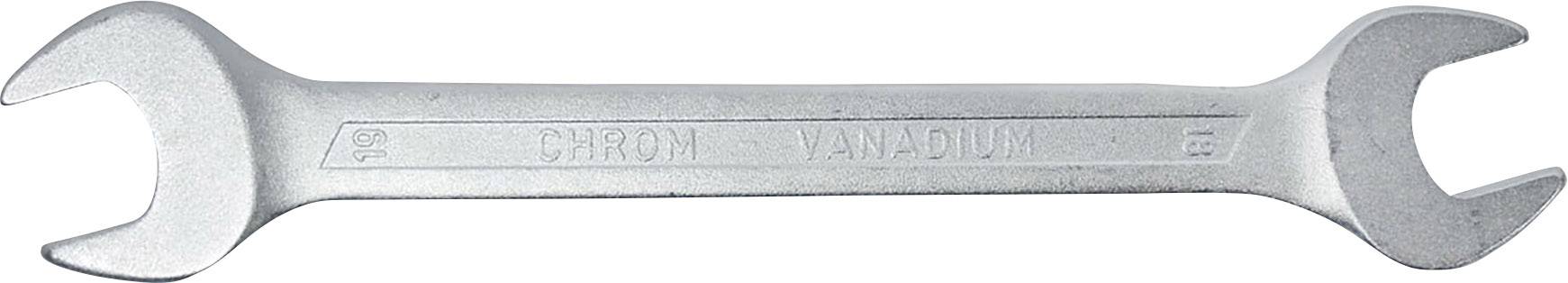 Bernstein 6-500-18 Double-ended open ring spanner 1-piece
