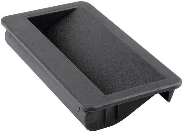 Mentor 3233.2003 Cabinet handle Black (L x W x H) 110 x 56.3 x 18 mm