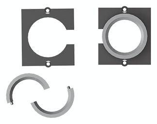 Bachmann 917.033 Bracket Black