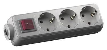 Bachmann 384.272S Power strip (+ switch) White PG connector 1 pc(s)