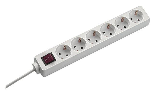 Bachmann 381.144S Power strip (+ switch) Black PG connector 1 pc(s)