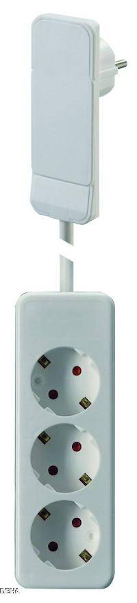 Bachmann 933.007 Surface-mount socket IP20 White