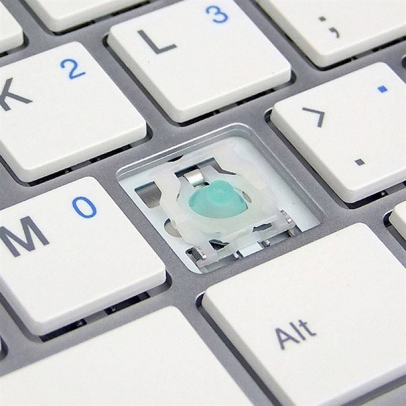 R-GO Tools Compact USB Keyboard Scandinavian, QWERTY White Ergonomic