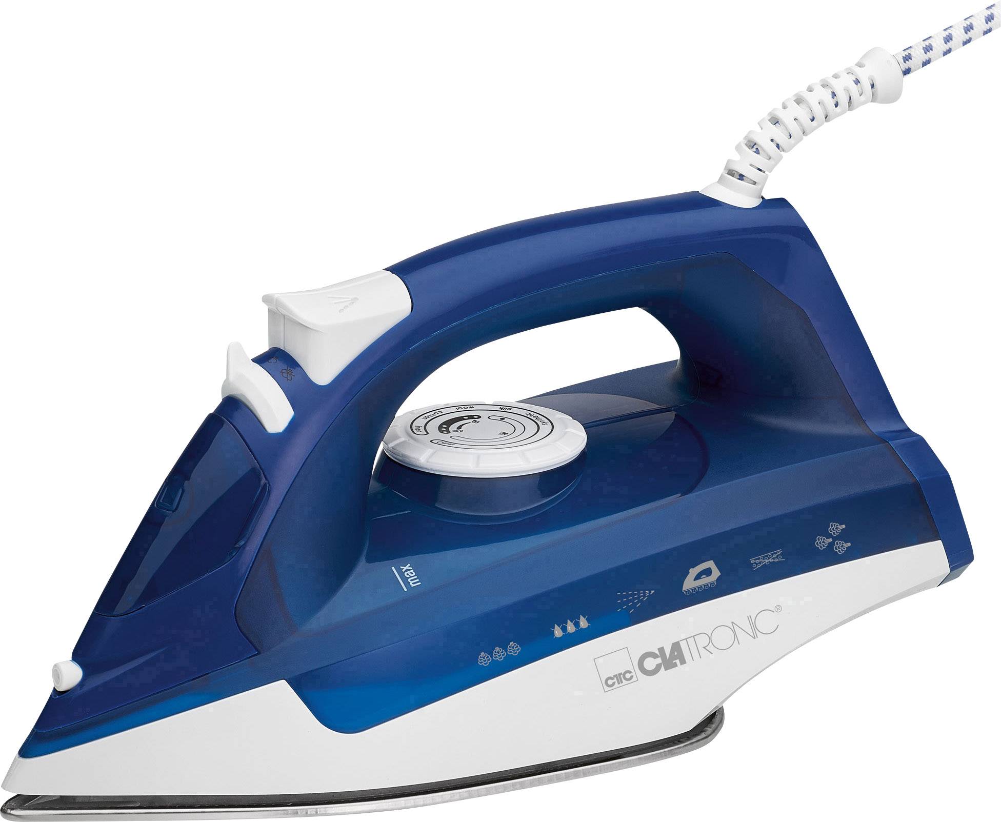 Clatronic DB 3704 Steam iron White, Blue 2200 W