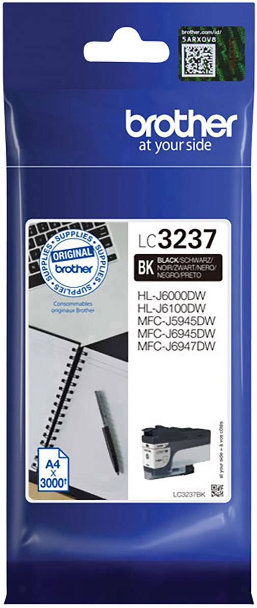 Brother Ink cartridge LC-3237BK Original Black LC3237BK