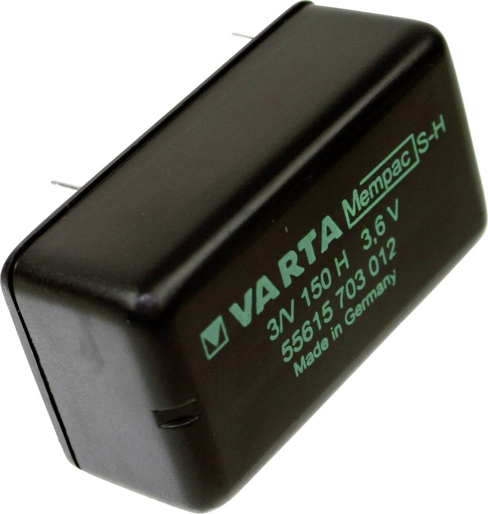 Varta Mempac 3/V150H Button cell (rechargeable) Mempec NiMH 150 mAh 3.6 V 1 pc(s)